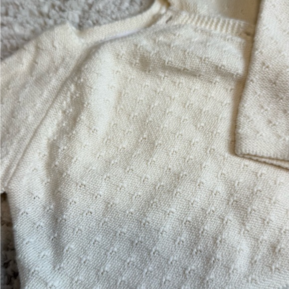 Zara Ivory Knit Baby Outfit - Picture 4 of 8